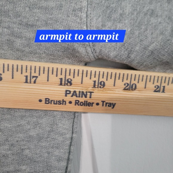 Women's Gray J. Crew Heritage Terry Mock Neck Sweatshirt - Picture 4 of 9